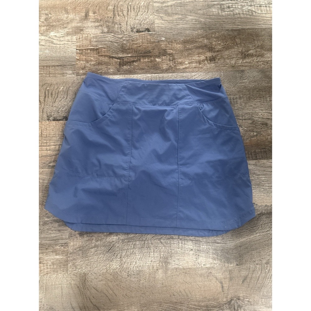 Patagonia Women's Skirt Skort Built In Shorts Blue Size Large